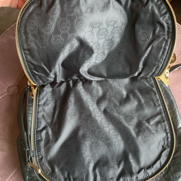 Michael Kors Leather Leopard Handbag - Picture 5 of 6